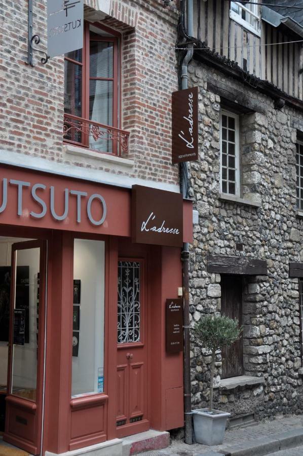 L'Adresse Honfleur Lägenhet Exteriör bild