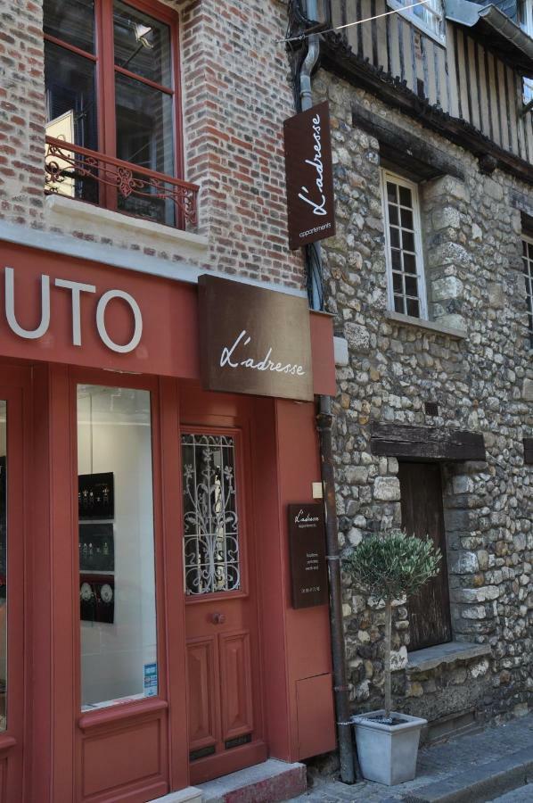 L'Adresse Honfleur Lägenhet Exteriör bild